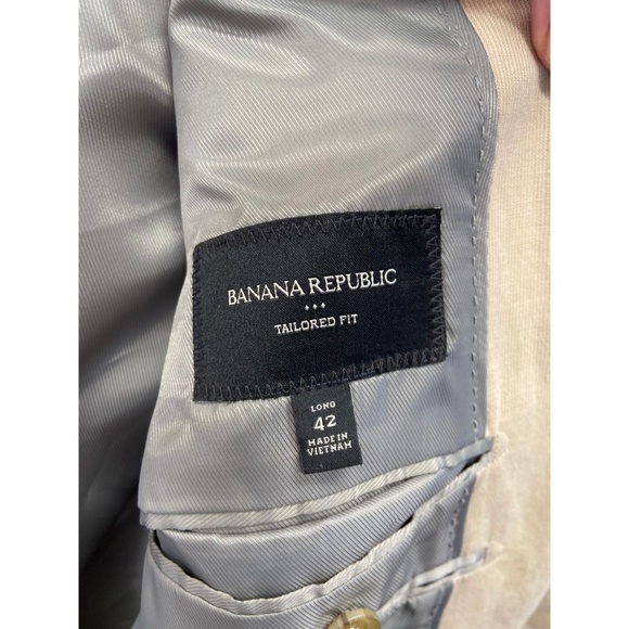 Banana Republic Men's Tailored Fit Blazer Size 42 - Picture 4 of 4